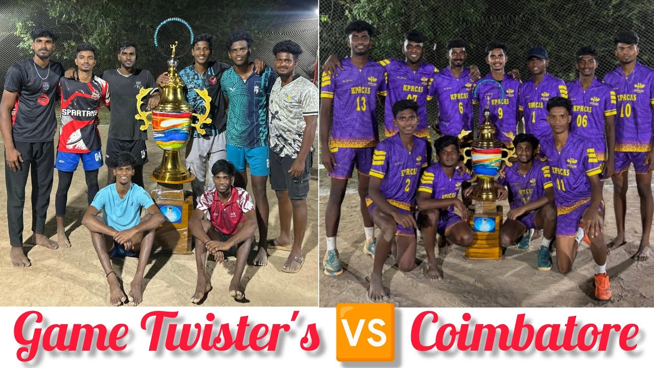 Semi Final ‼️ Coimbatore 🆚 Game Twister's ‼️interesting match 🔥🔥