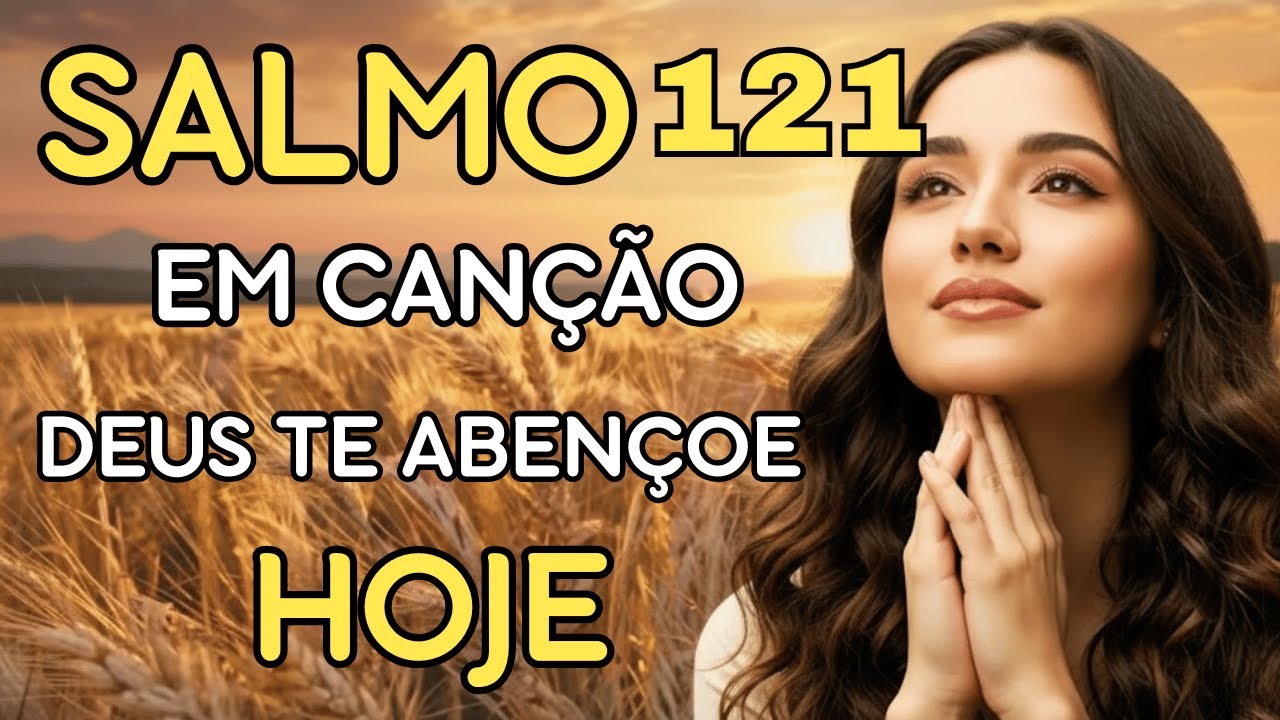 Salmo 121 Cantado com Fé | Canção de Proteção Divina que Enche Sua Alma de Paz