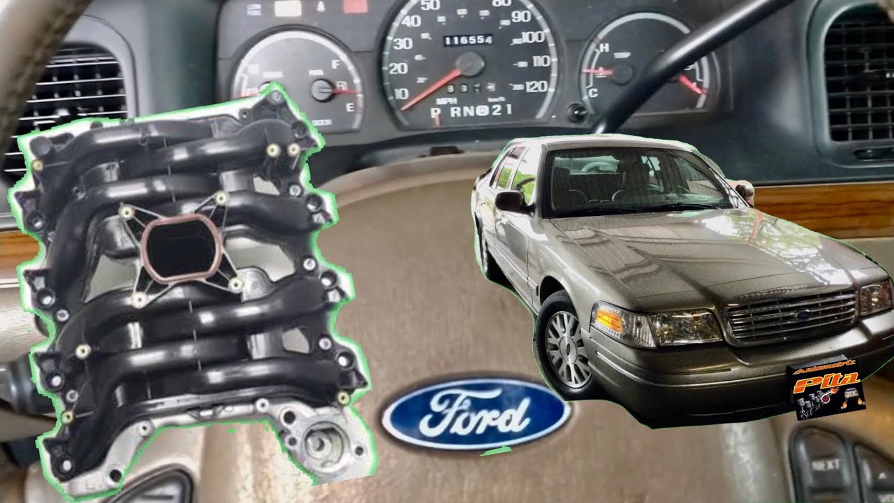 Ford 4.6 2V Motor sin Fuerza Crown Victoria Tira Agua💦 Intake Roto