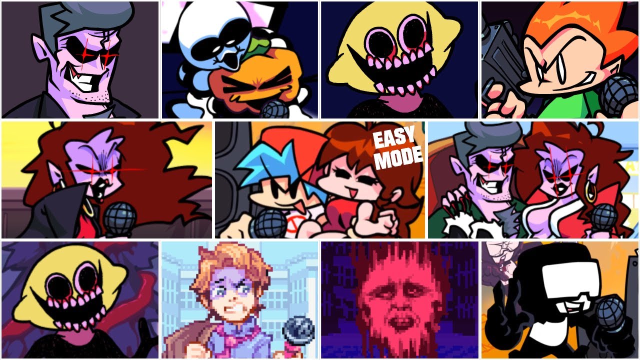 FRIDAY NIGHT FUNKIN Easy Mode Full Game