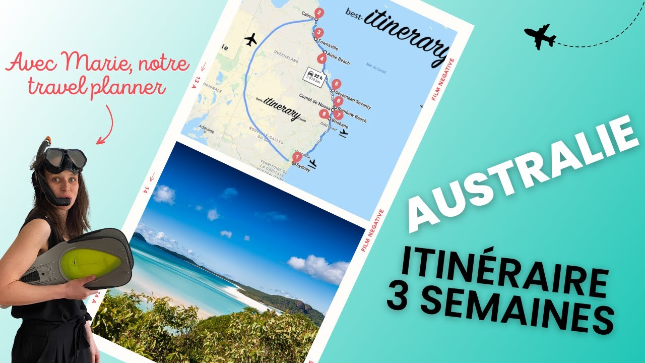 Visiter l&rsquo;Australie : quel est le meilleur itin&eacute;raire pour un voyage de 3 semaines ?