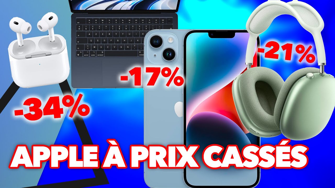 Apple &agrave; prix cass&eacute;s pour Amazon Prime Day 😱
