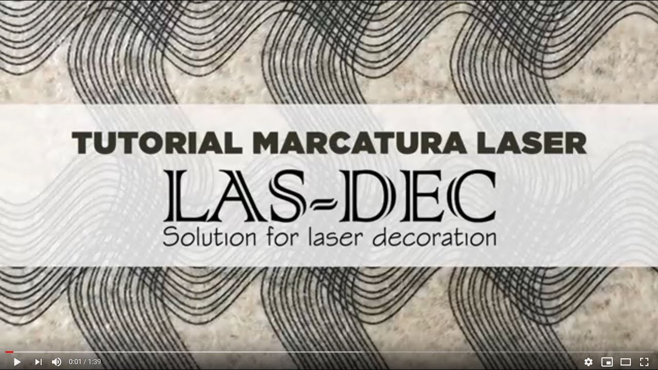 Marcatura laser su ceramica (Gres)