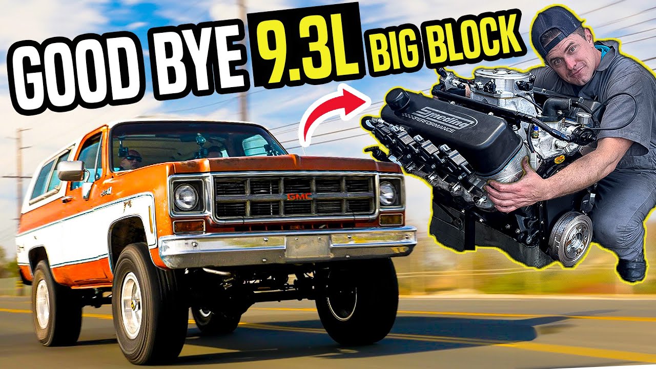 My 572ci Big Block is out...FOR MORE POWER