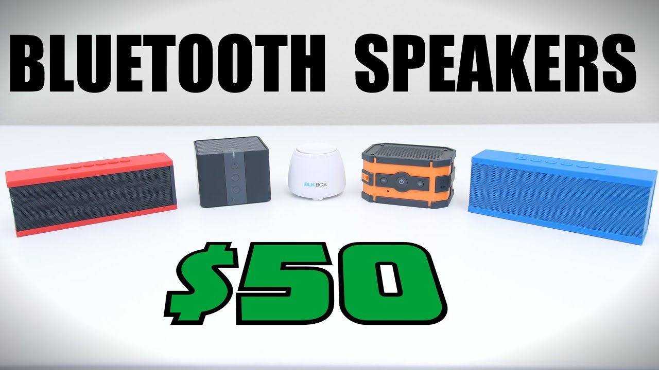 Top 5 Bluetooth Speakers Under $50 - 2015