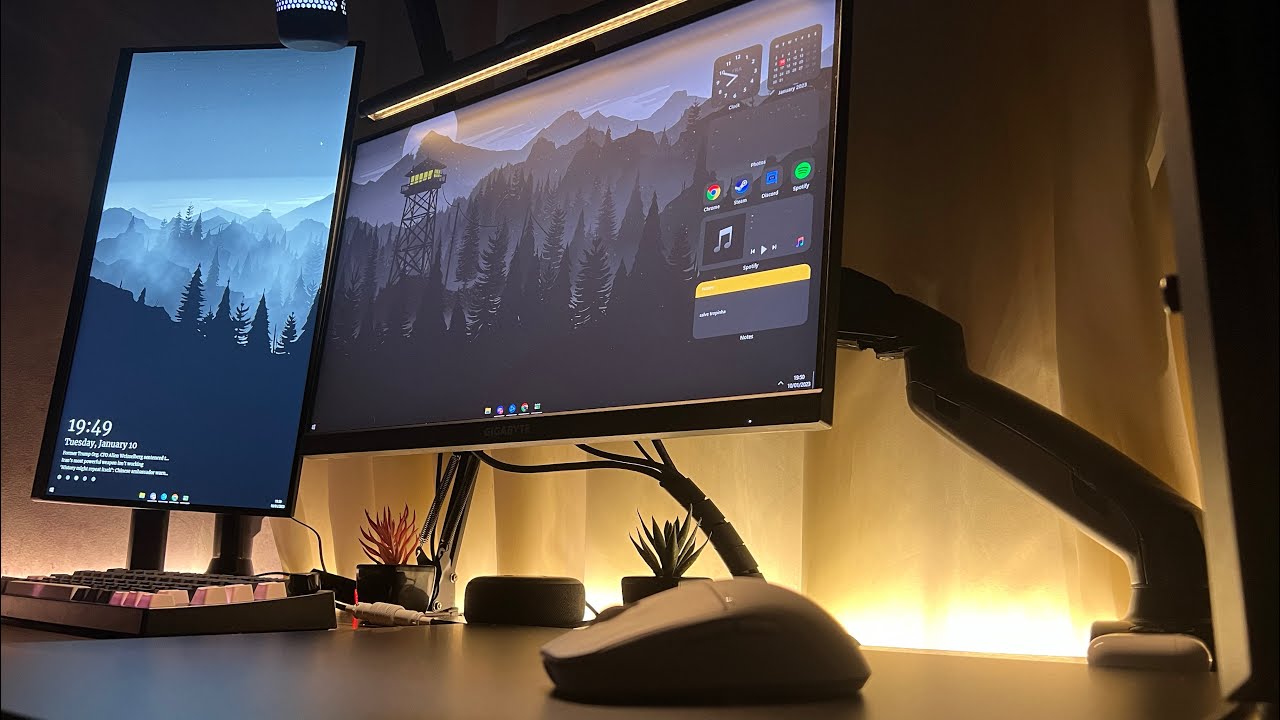 Meu Setup Gamer 2023 - Allblack, minimalista!