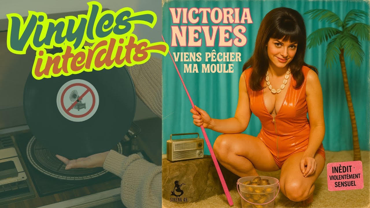 Viens pêcher ma moule – Victoria Neves (1969) | yéyé garage surf perdu – banned vinyles interdits