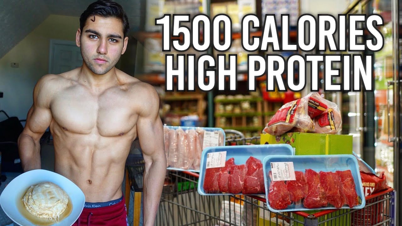Full Day Of Eating 1,500 Calories | Super High Protein Diet For Fat Loss