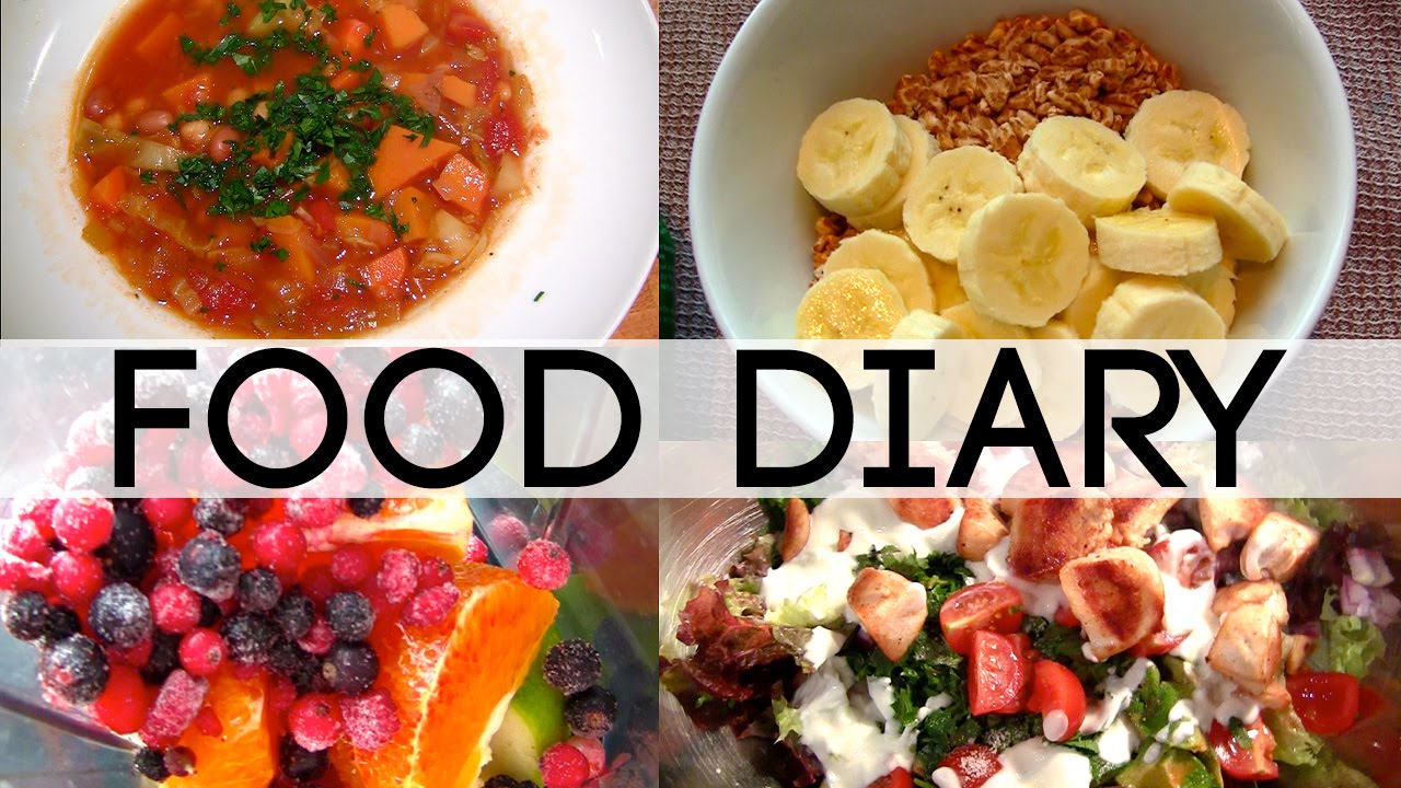 Food Diary | Gesunde Ernährung - Was ich täglich esse!
