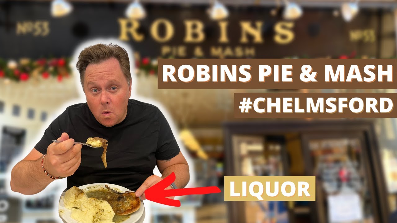 WE TRY ROBINS PIE & MASH WITH LIQUOR