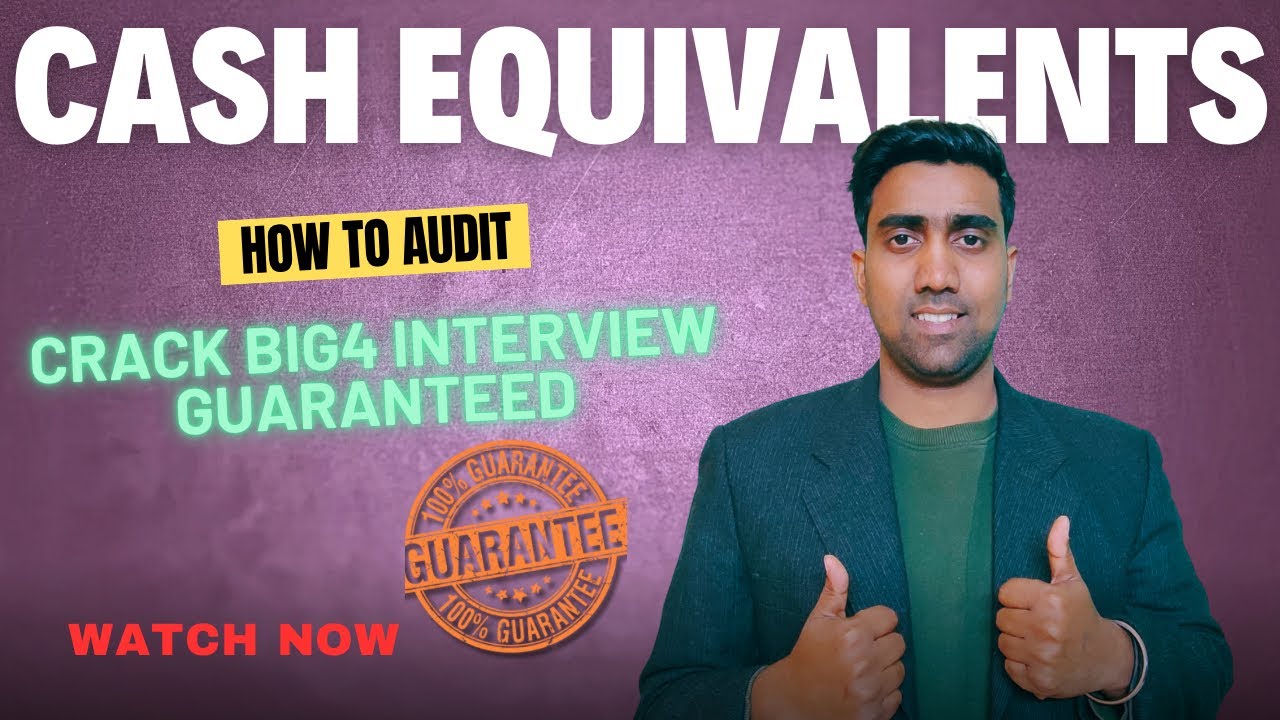 How to audit of cash & cash equivalents/big4 interview questions #big4/#statutory/#audit|#auditing