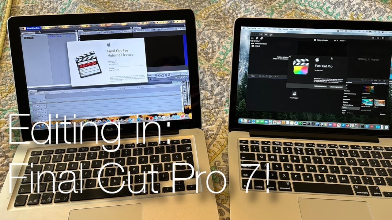 Editing in Final Cut Pro 7