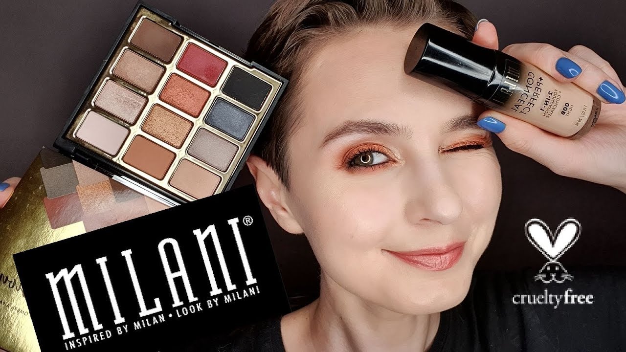 MILANI | Любимые продукты | Три макияжа палеткой Milani Bold Obsessions