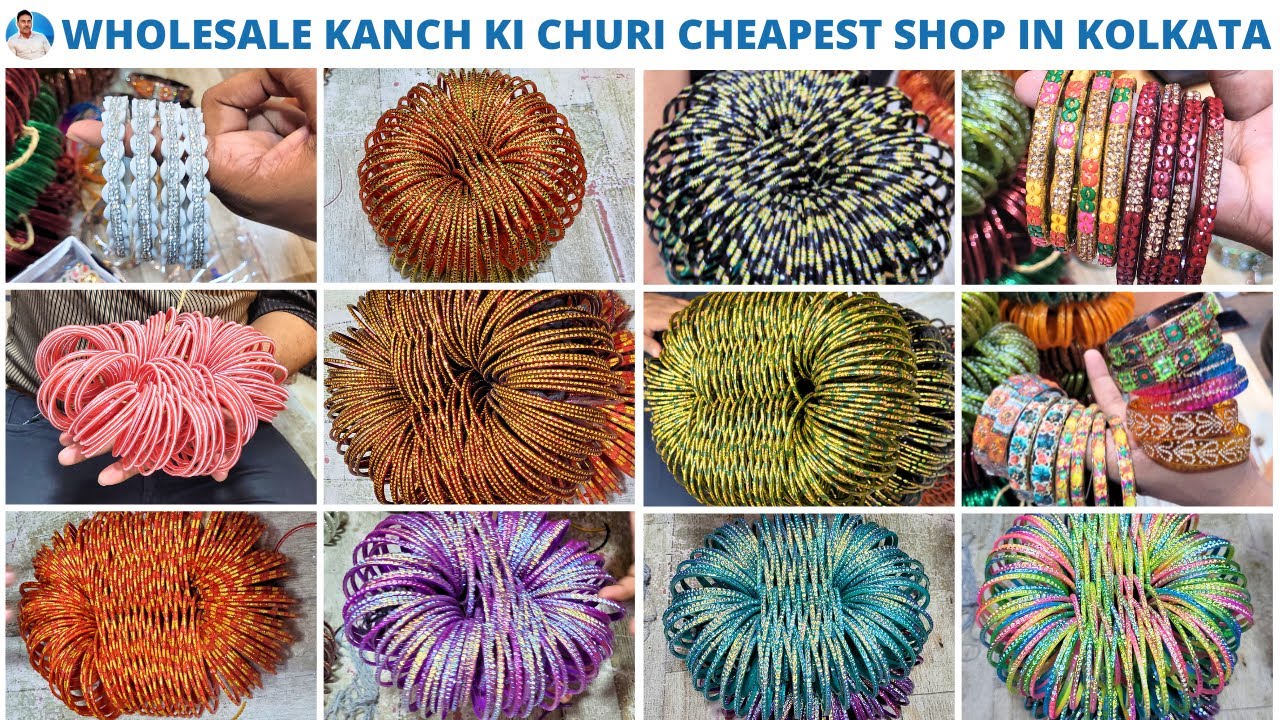 Kolkata's Cheapest Wholesale Bangles Shop | Saka Pola, Kanch Ki Churi & Bridal Collection 2025