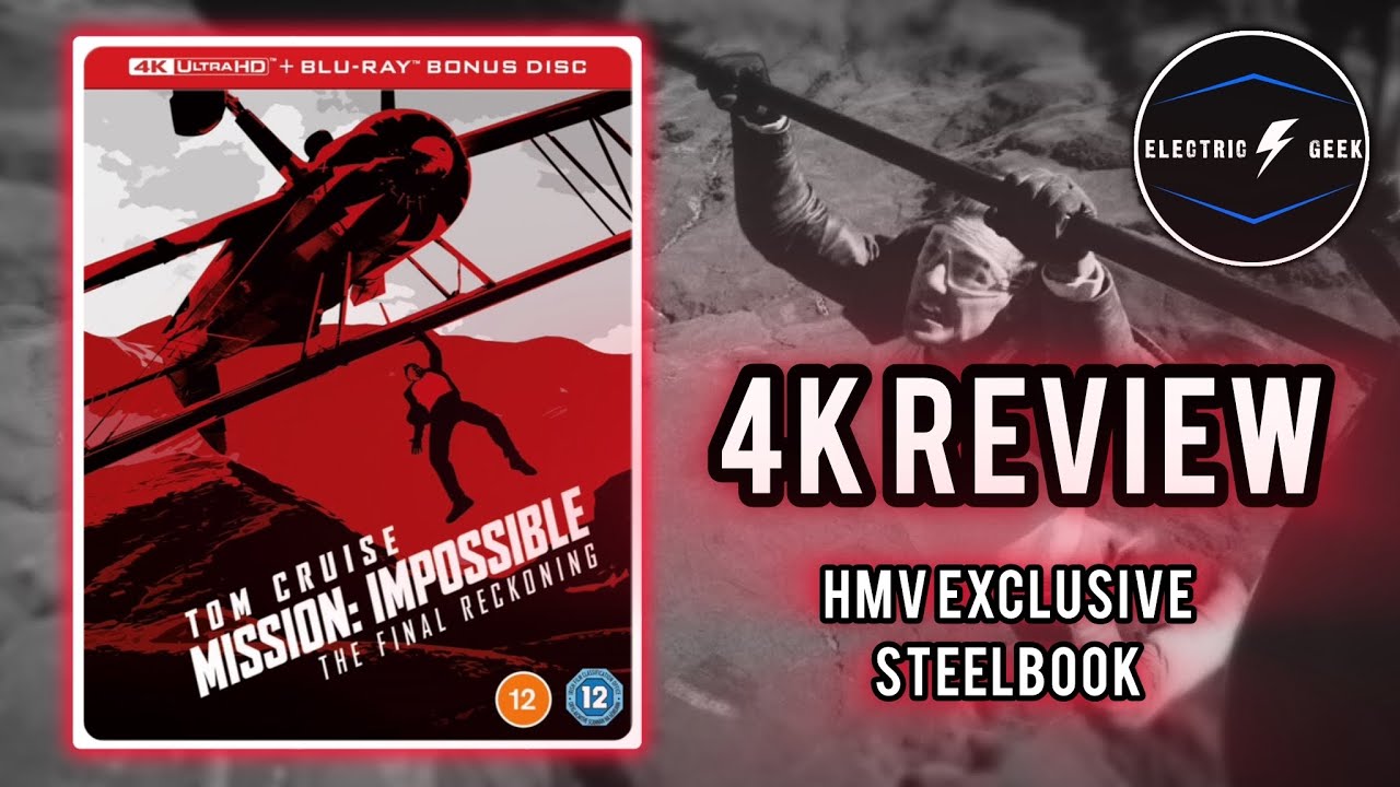 Mission Impossible: THE FINAL RECKONING 4K REVIEW | HMV STEELBOOK UNBOXING 🧨💥