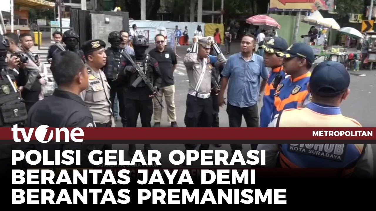 Operasi Berantas Jaya Menyasar Para Preman di Sejumlah Daerah | Metropolitan tvOne