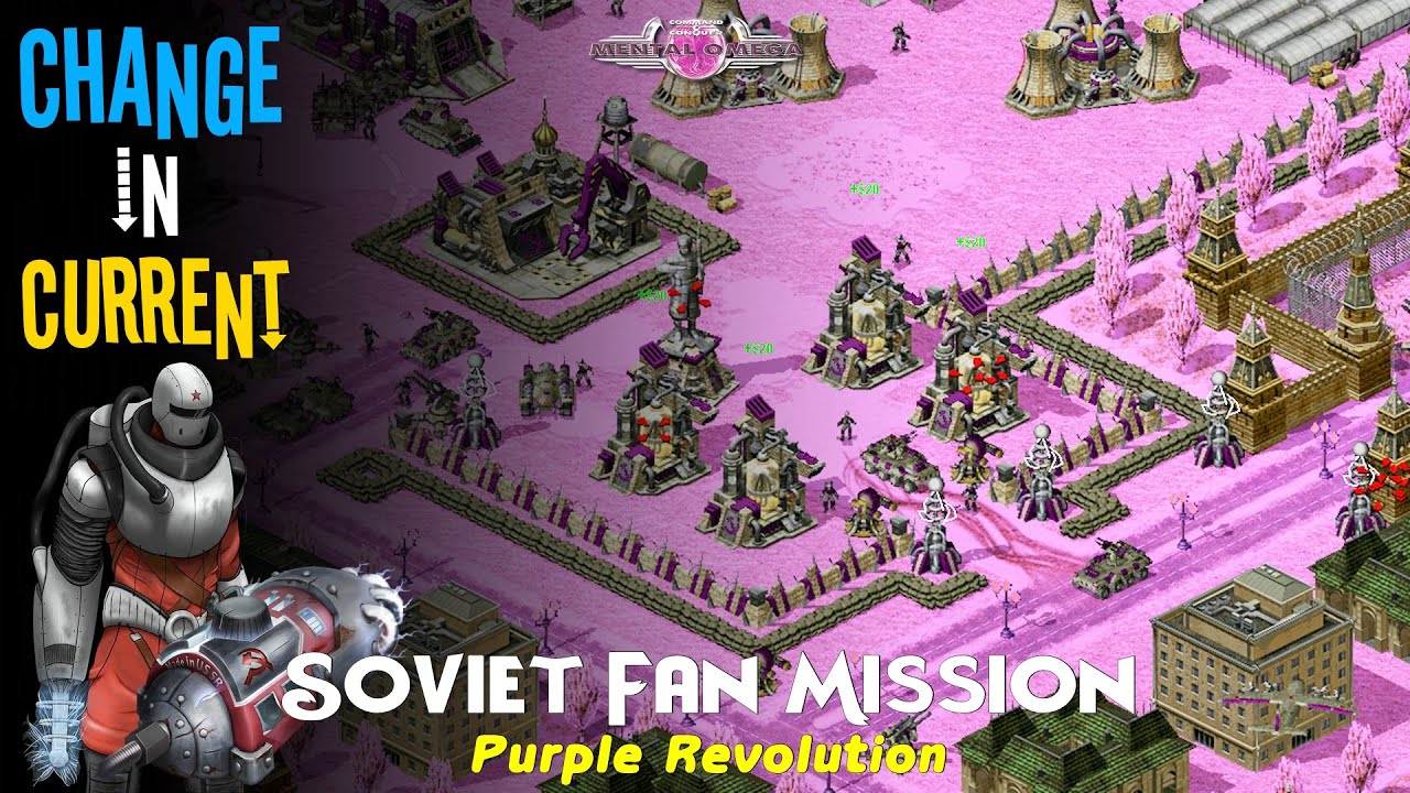 Red Alert 2 | Mental Omega - Soviet Fan Mission - Purple Revolution