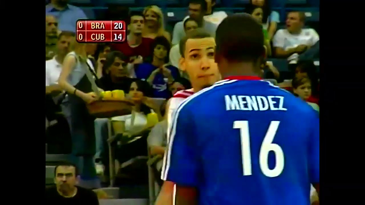 Liga   Mundial   2005  Semi   Brasil   vs    Cuba