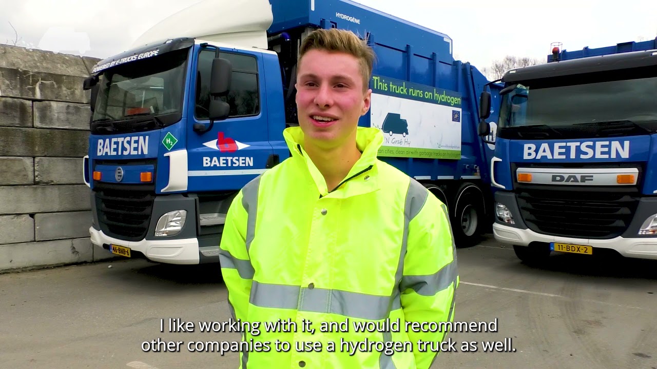 Life 'N Grab Hy!: Two garbage trucks on hydrogen built and demonstrated in several cities (Nl, DE)