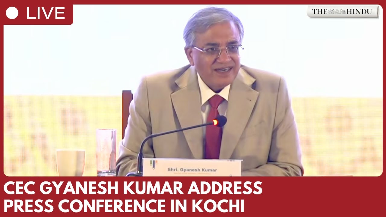 ECI officials address Kerala Assembly election press meet in Kochi