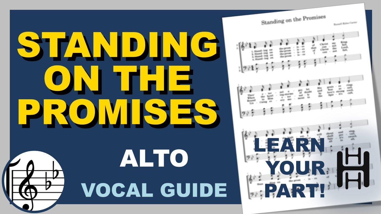 Standing on the Promises Alto Bb Major