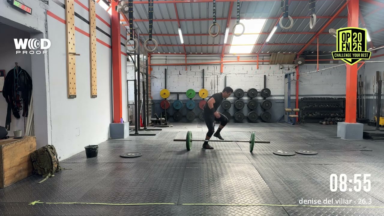 Vladimir Mejia open 26.3 CrossFit Mango Fitness Lab