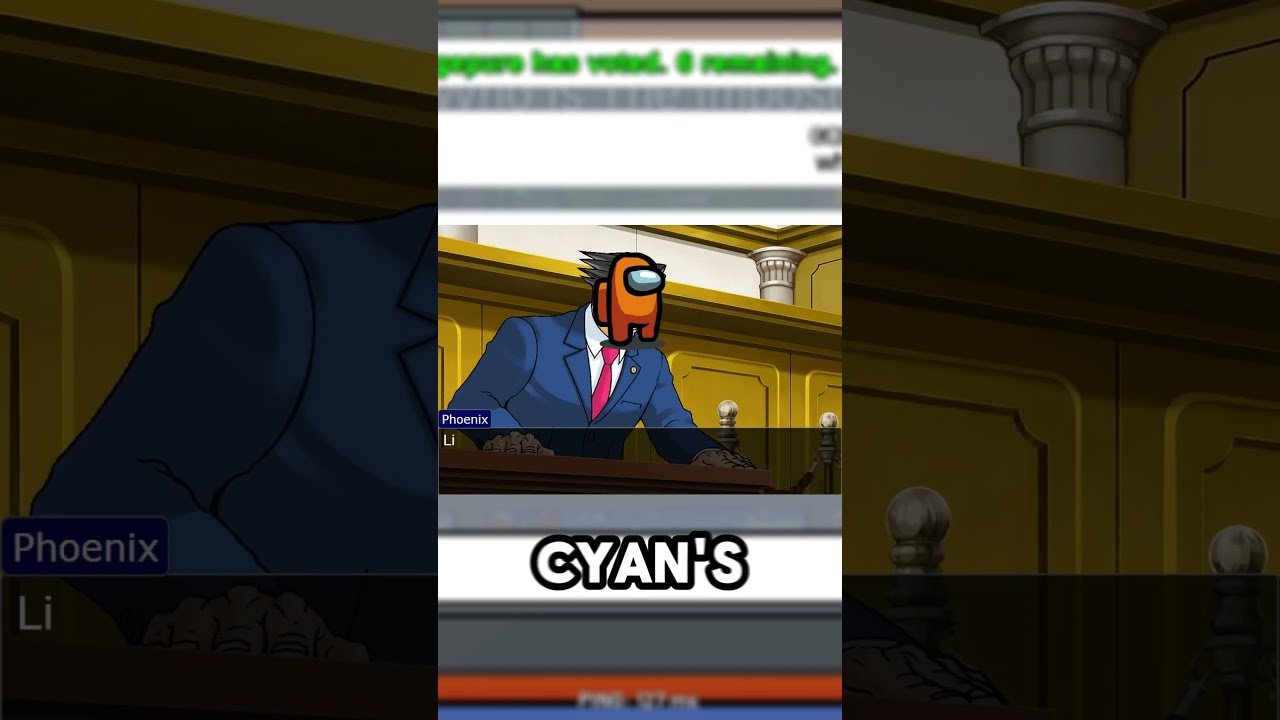 How To ALWAYS Win In EXPERT Lobbies! #amongus #gaming #aceattorney #viral #viralvideo