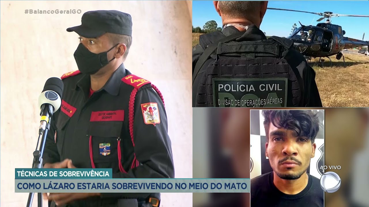 TÉCNICAS DE SOBREVIVÊNCIA: COMO LÁZARO ESTARIA SOBREVIVENDO NO MEIO DO MATO