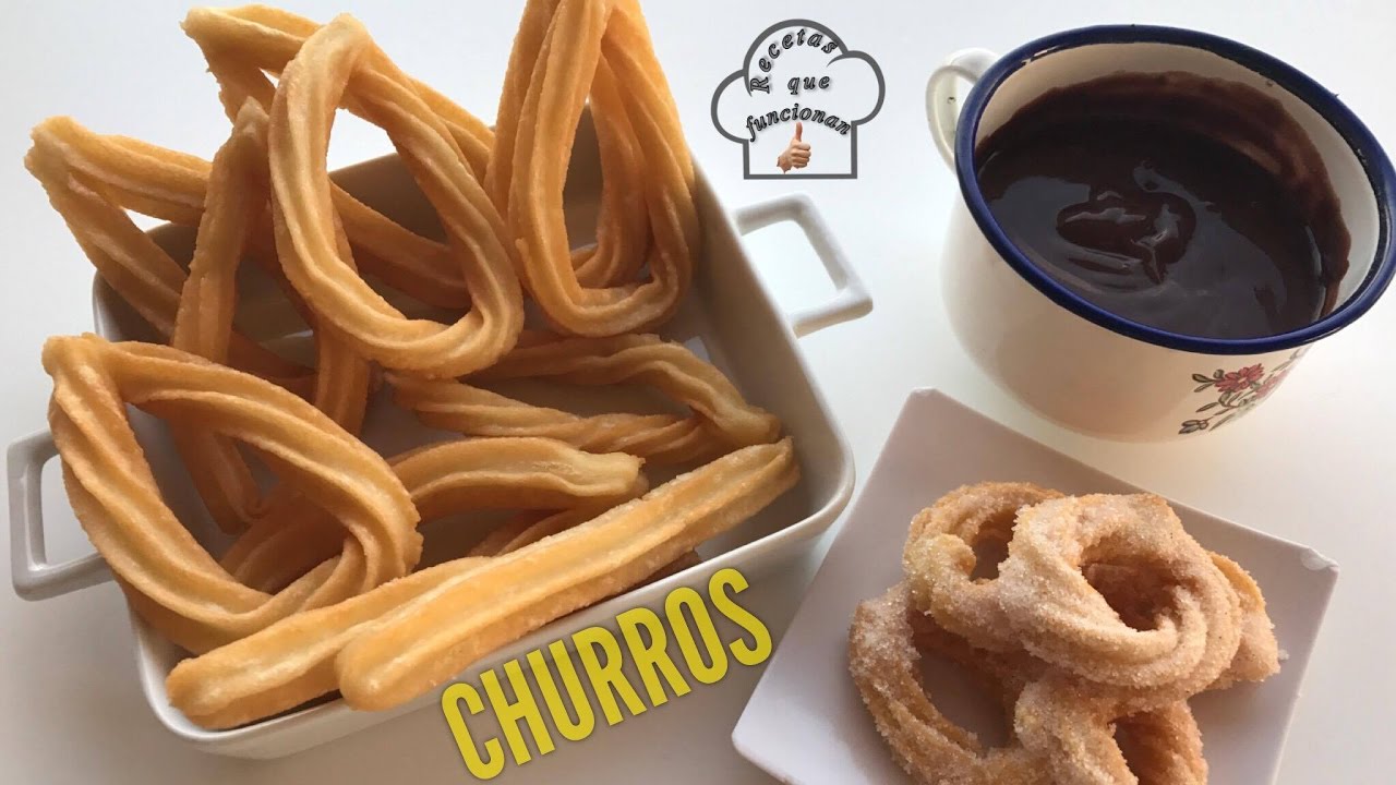 CHURROS caseros que NO EXPLOTAN | Receta tradicional