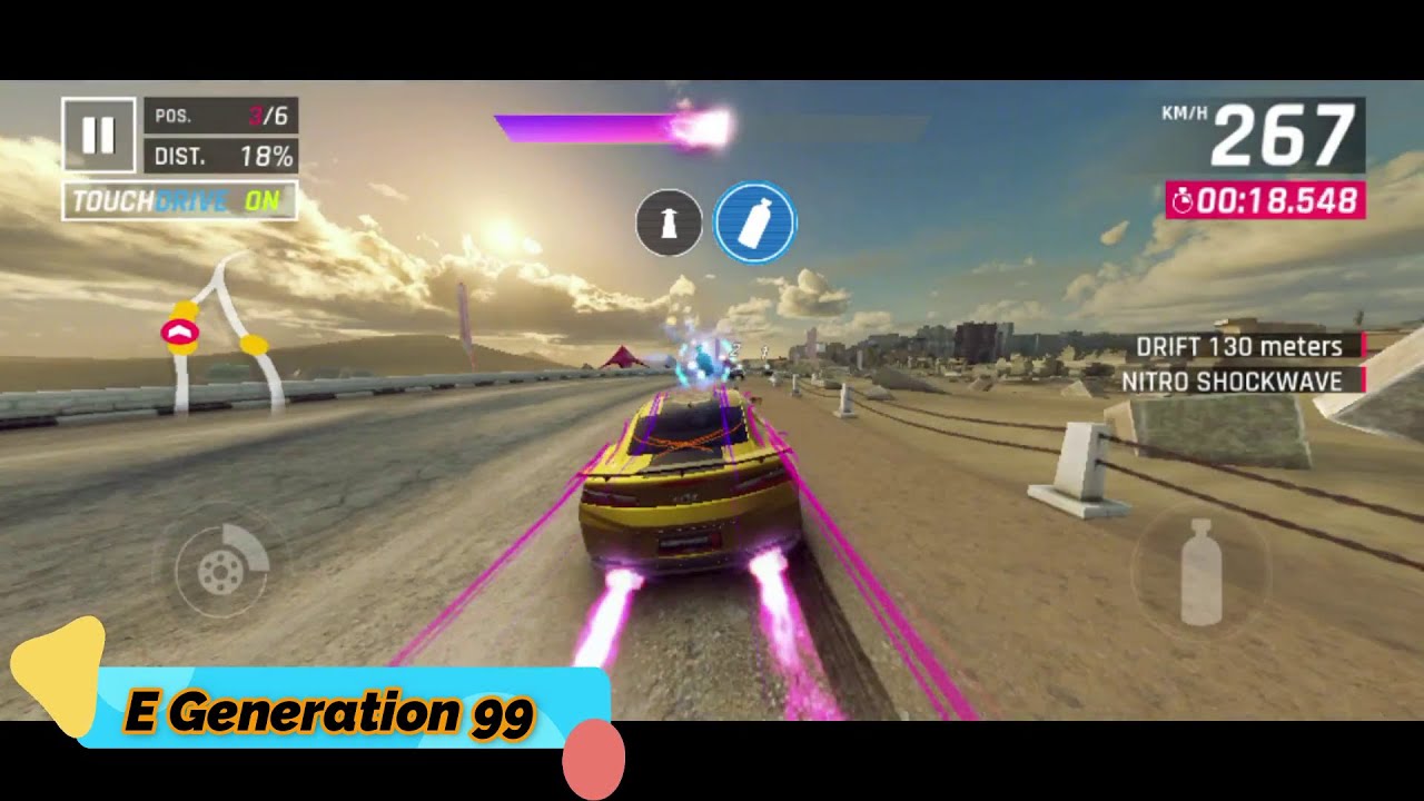 EG99 Asphelt 9 Cairo Ancient Wonders Win The Race Win With Chevrolet Camaro ZL1 50th Edition