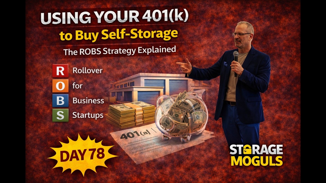 Day 78: Using Your 401k to Buy Self Storage