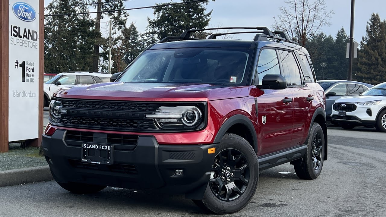 Обзор Ford Bronco Sport Big Bend + Black Appearance Package 2025 года и режимов G.O.A.T | Island ...