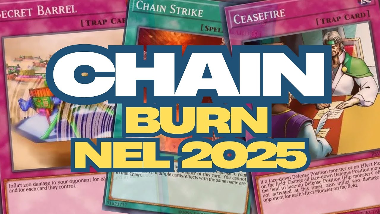 GIOCARE CHAIN BURN nel 2025 ? SI! (ma con qualche tech) - Yu-Gi-Oh! MODERN FORMAT