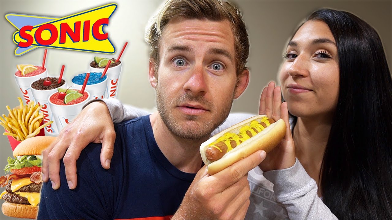 Her First Time... AT SONIC! (Mukbang)