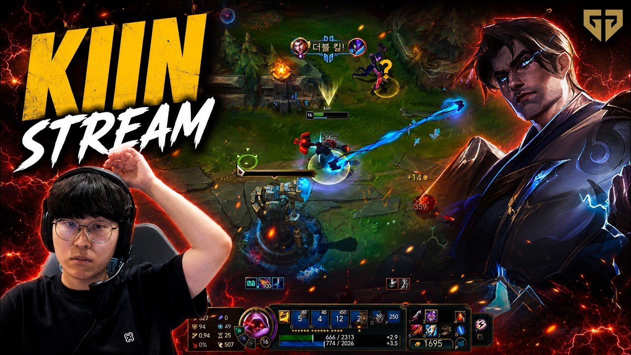 GenG KIIN Stream Jayce just 1V2 OUTPLAY Challenger like NOTHING