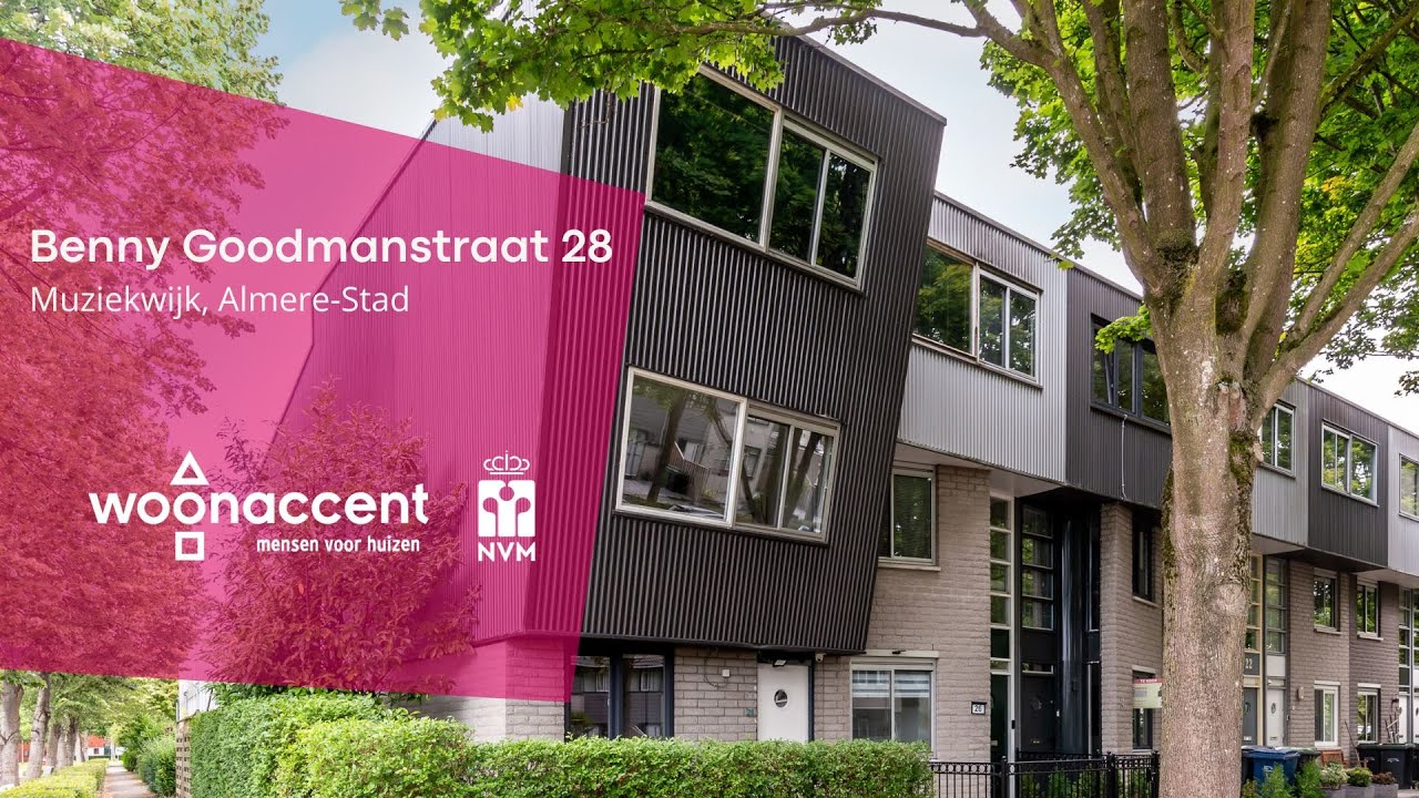 Benny Goodmanstraat 28 / Hoekwoning / Woonaccent Makelaars Almere
