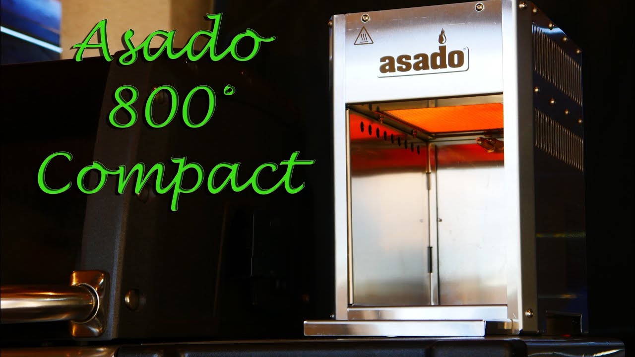 Asado 800&deg; compact Oberhitzegrill Review Y-BBQ