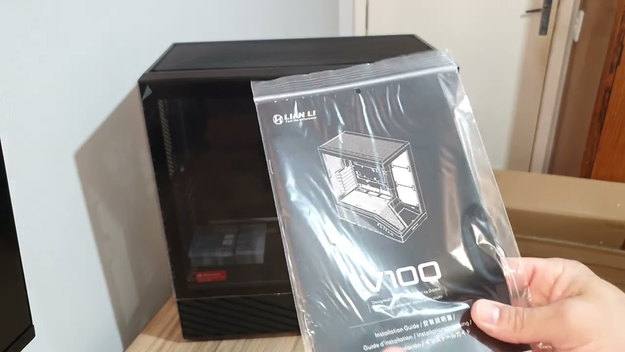 Gabinete LIAN LI Vector V100 black, o campeão custo benefício e lindo demais para seu setup.