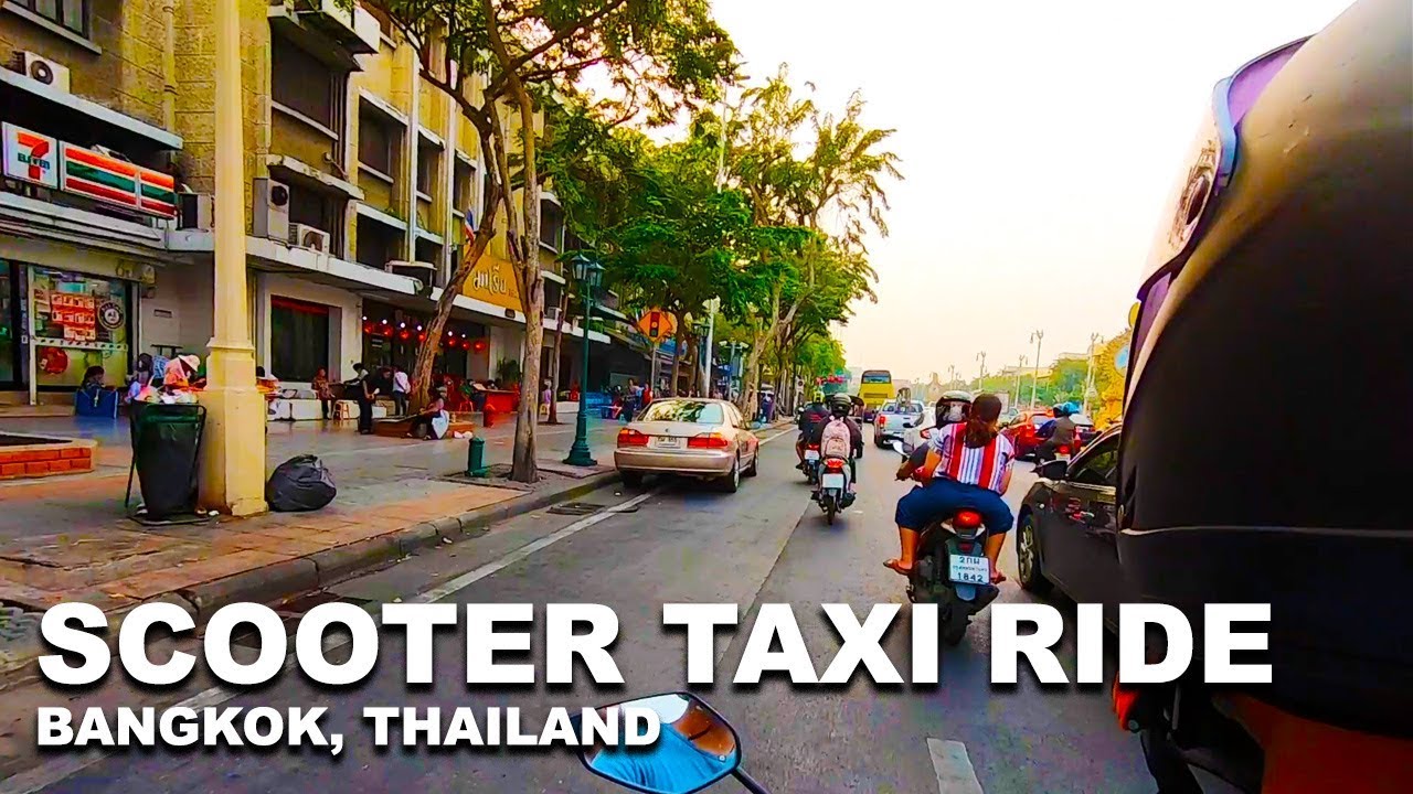 MOTORCYCLE TAXI TOUR ACROSS CITY | BANGKOK, THAILAND