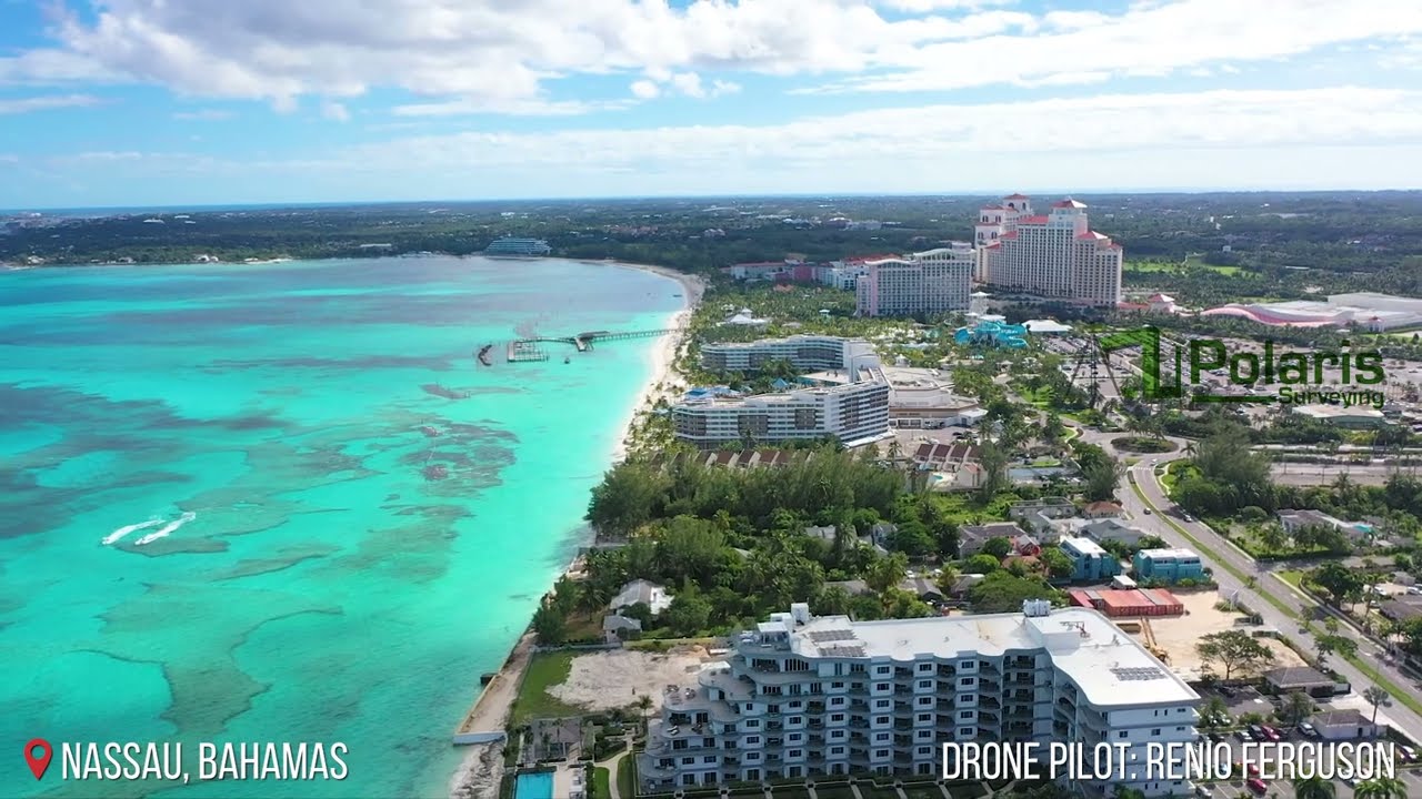 Nassau, Bahamas - Baha Mar | 4k Drone Flyover