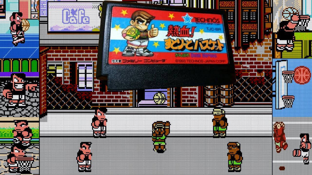 Nekketsu Street Basket - Story (English) Longplay | NES