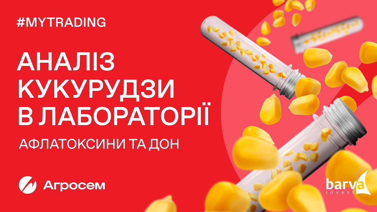 Афлатоксини та ДОН — аналіз кукурудзи в лабораторії MOST Logistic Terminal #myTrading