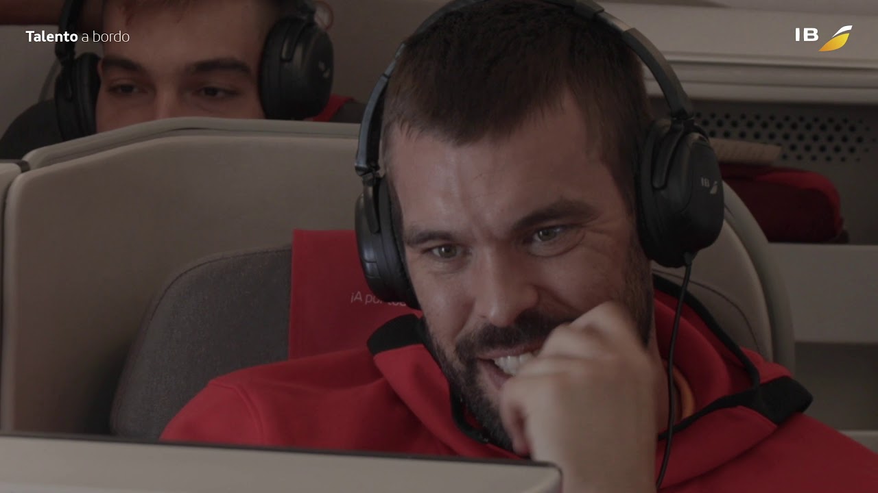 Iberia con la Selección Española de Baloncesto - Talento a bordo