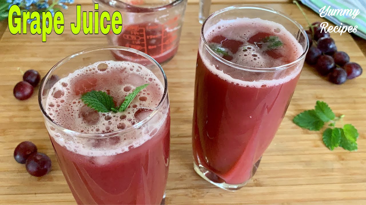 Grape Juice Recipe | #Shorts | How to make grape juice at home | Summer Drink | Yummy Recipes |