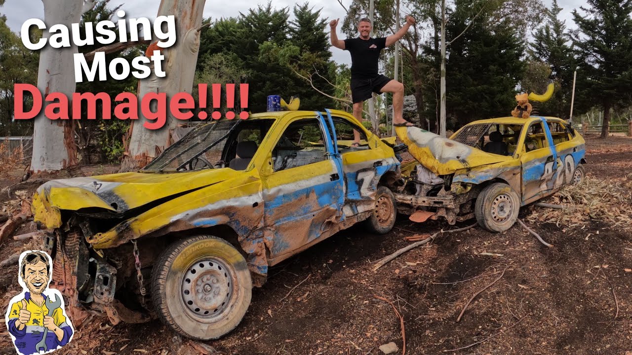 Demolition Derby Mt Barker Speedway April 27th 2024