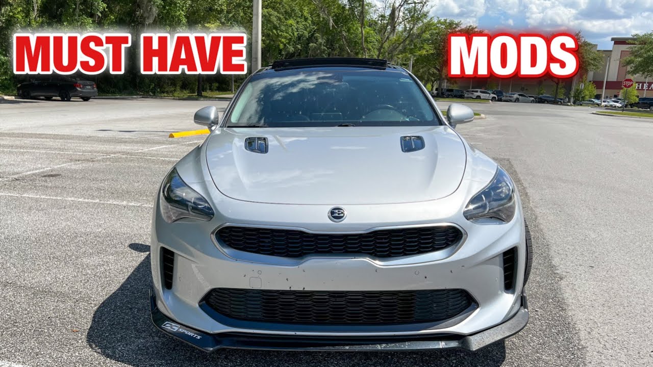 MY KIA STINGER MUST HAVE MODS