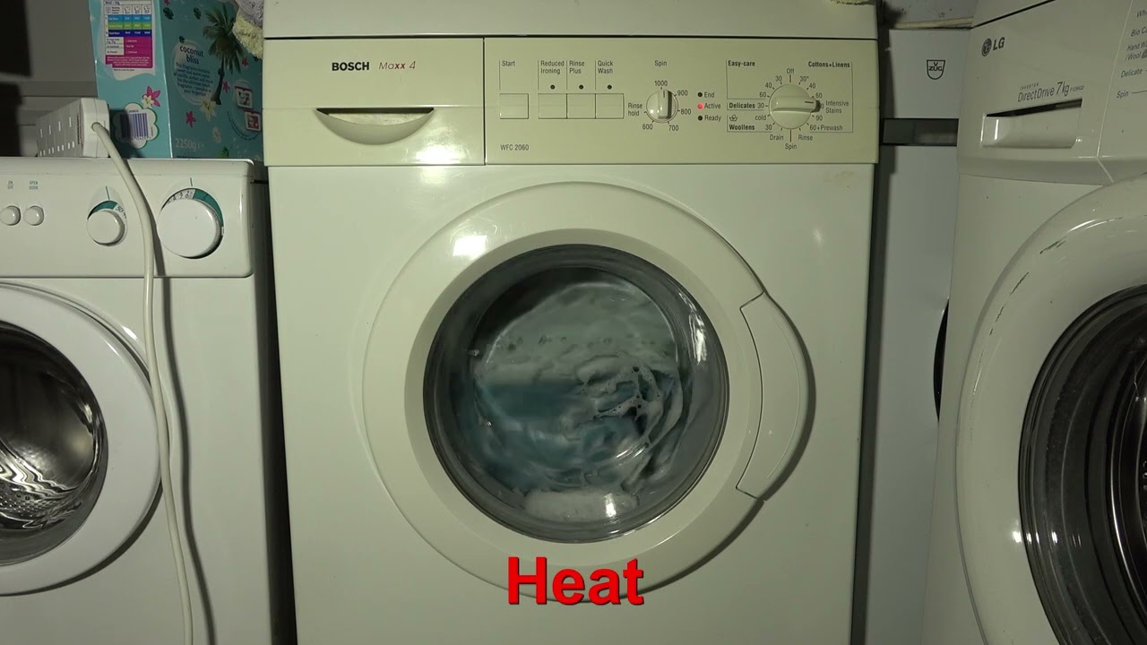 Cotton 60'c Intensive Stains (Eco standard 🌱) / Bosch Maxx 4 'Slim' WFC2060