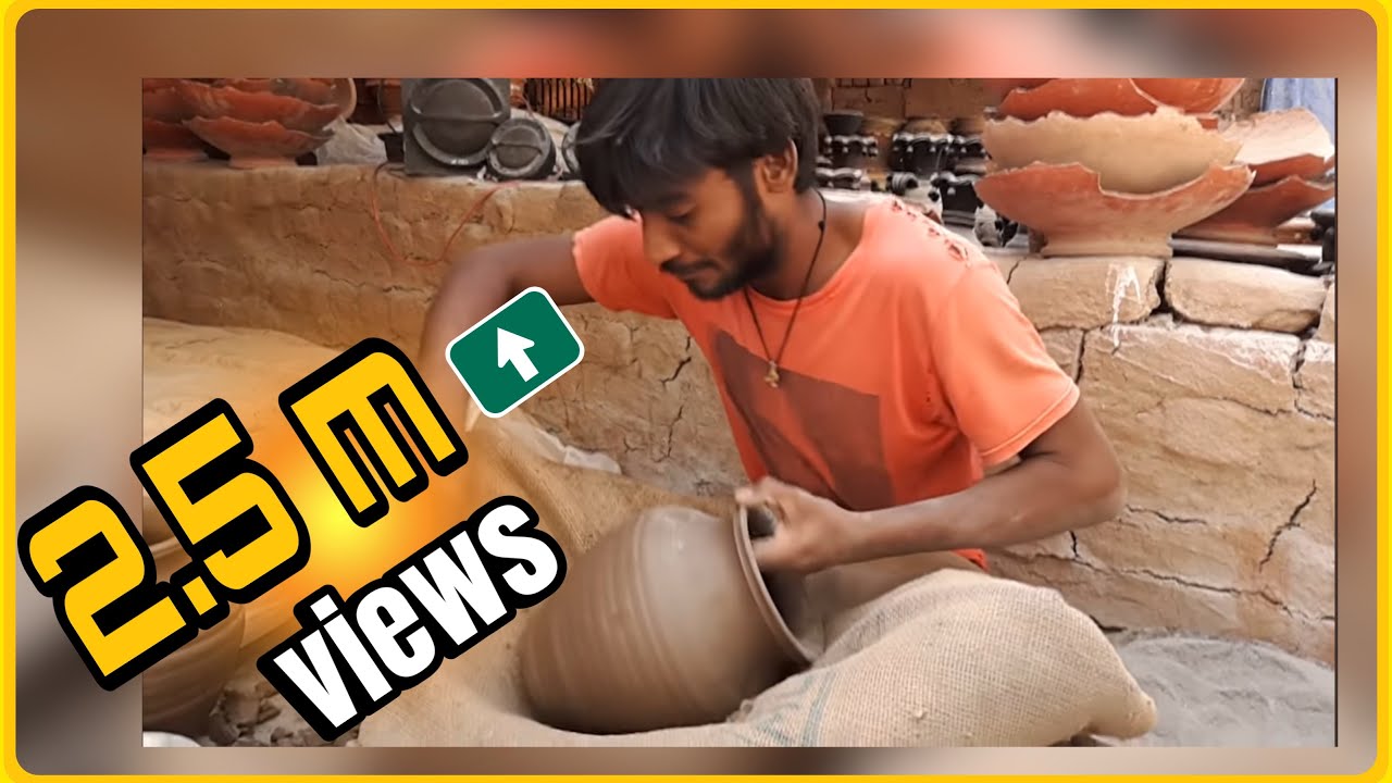 how to make clay pots in indian style