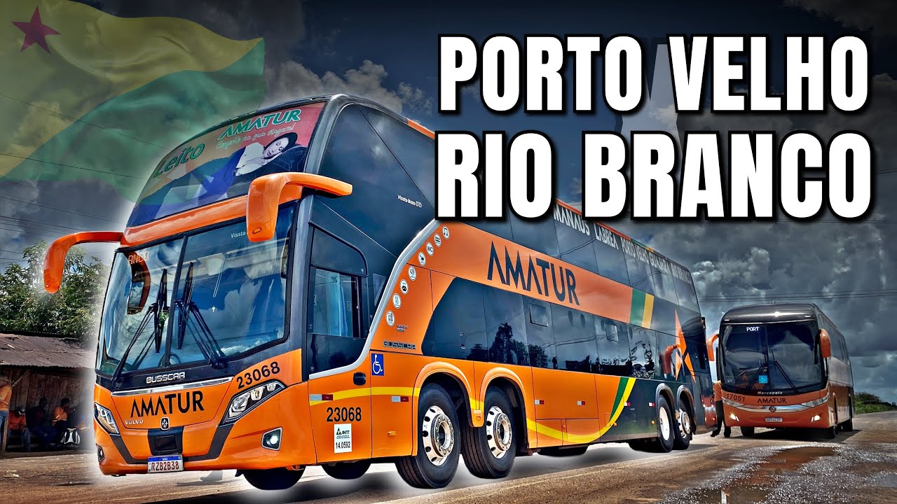Rumo ao ACRE com a AMATUR! Viajando PORTO VELHO para RIO BRANCO!