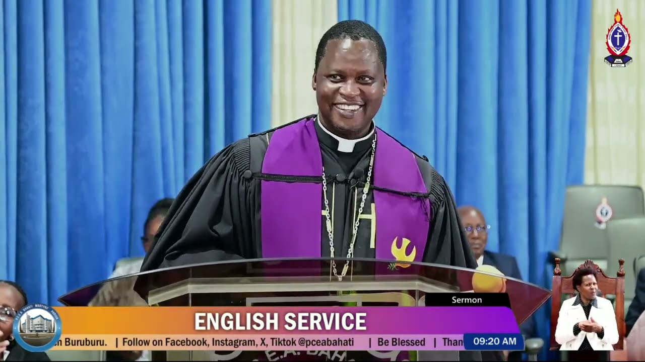 Sermon Rev Felix Muriithi THEME:  